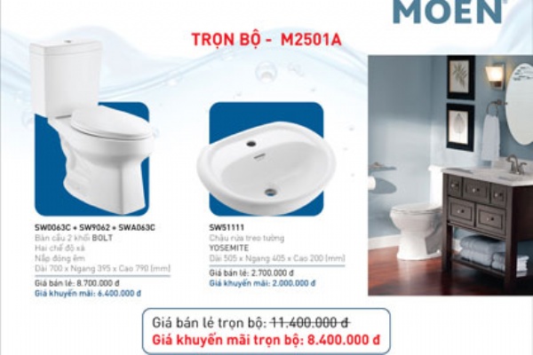 Trọn bộ M2501A - M2501B